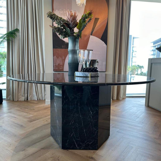 EPICO BLACK MARQUINA DINING TABLE