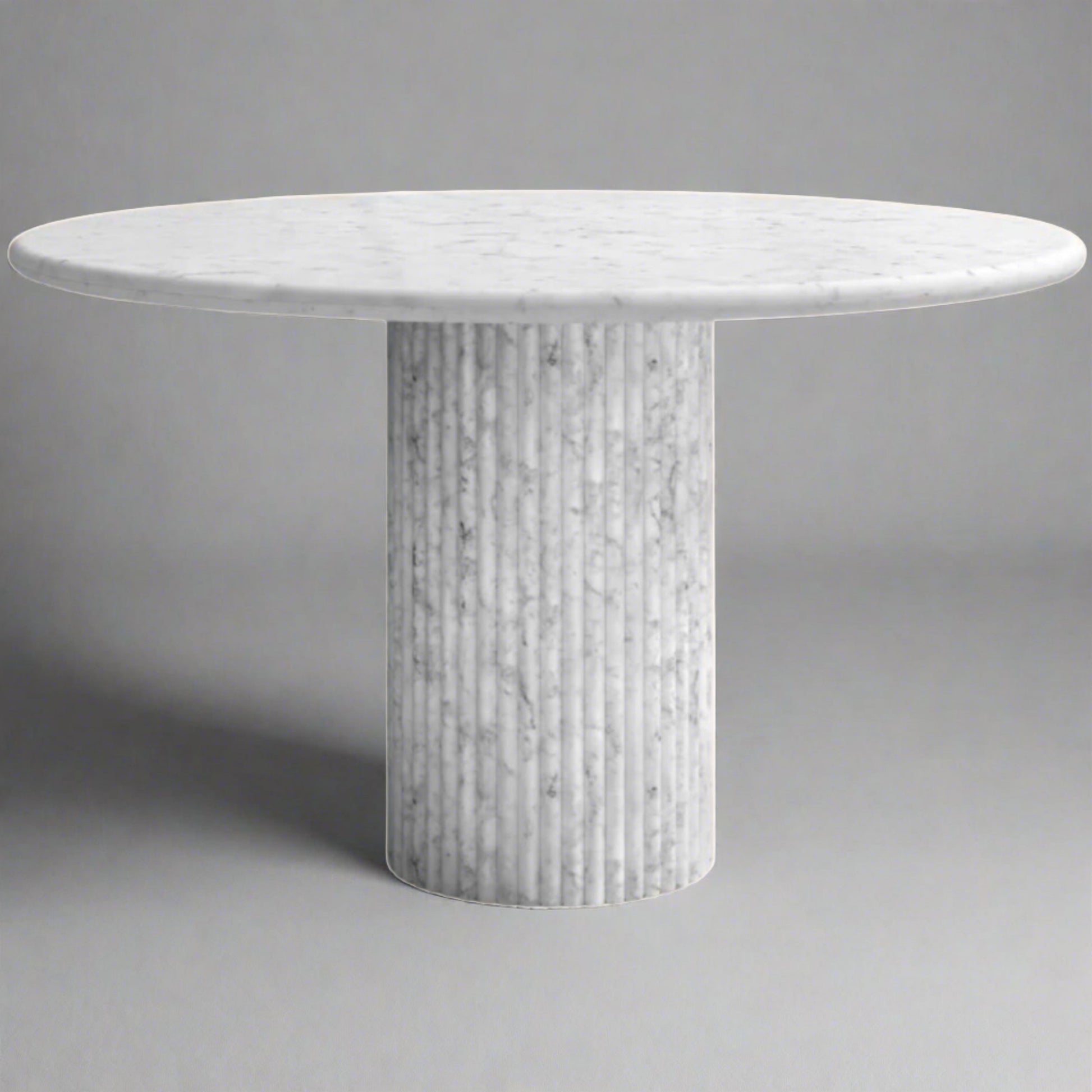 DOMINIO CARRARA WHITE MARBLE DINING TABLE- CASA DI ANDI