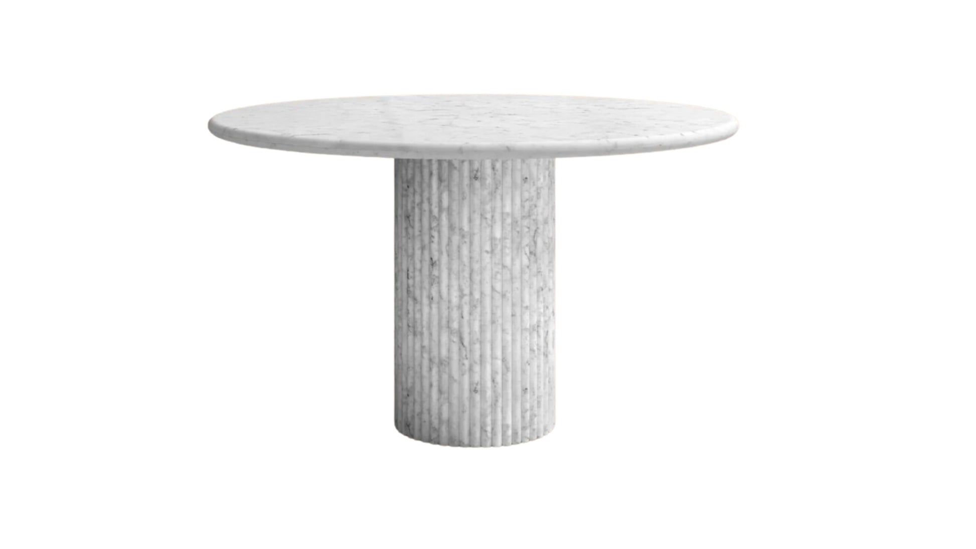 DOMINIO CARRARA WHITE MARBLE DINING TABLE- CASA DI ANDI